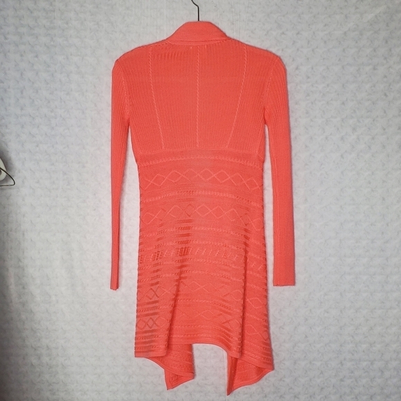 Julie Brown Bright Coral Cardigan - Picture 5 of 5